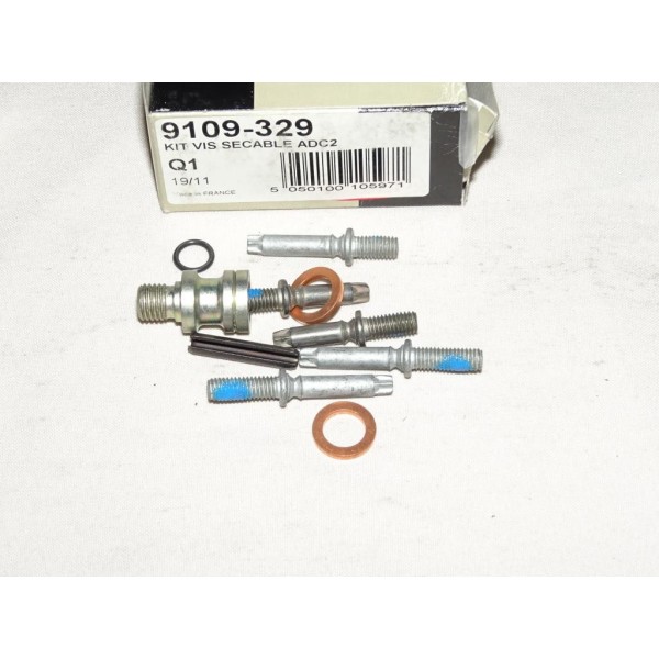 Kit vis secable couvercle pompe à injection 9109-329 9109329 delphi ADC2 