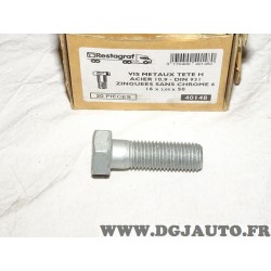 1 Vis à metaux tete H CL10.9 ZN M16-2.00x50 DIN931 restagraf 40148