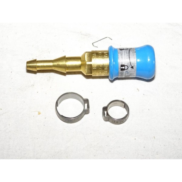 Raccord rapide quickmatic auto obturants pour soudage flamme SAF-FRO FOX 6.3/10mm W000011001 