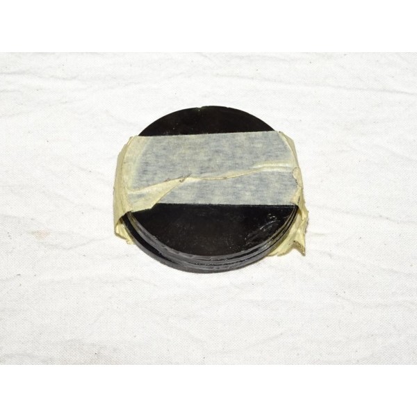 Lot 4 verres rond 10x50mm teinte 5 lunette de soudage (eclats sur rebord) Weldline W000335085