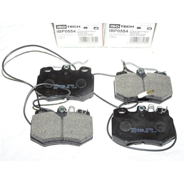 Jeux 4 plaquettes de frein avant montage lucas IBP0554 pour citroen AX ZX mega club 