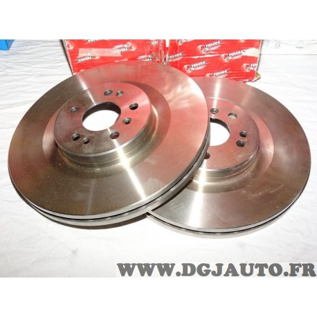 Paire disques de frein avant 350mm diametre ventilé DDF1532 pour mercedes classe ML R GL W164 W251 X164 ML420 ML450 ML500 R280 R