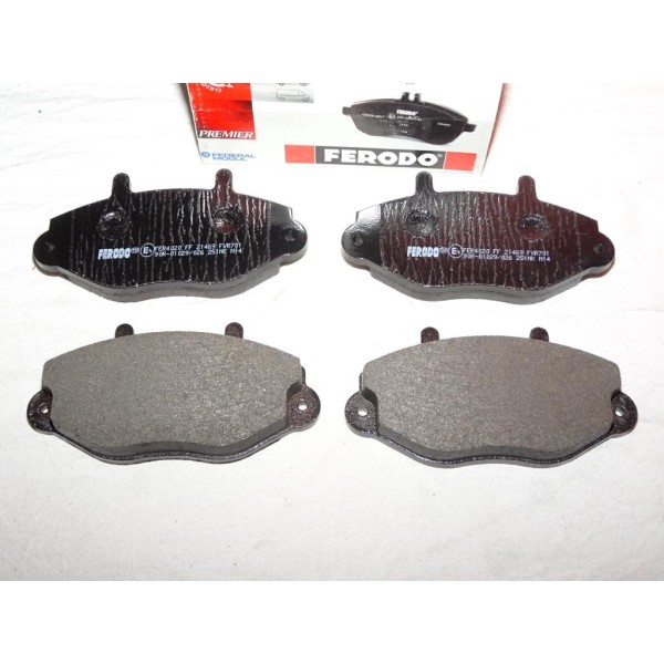 Jeux 4 plaquettes de frein avant montage bendix FVR701 pour ford transit 3 4 III IV 