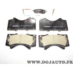 Jeux 4 plaquettes de frein avant montage advics FDB4229 pour toyota land cruiser 200 prado sequoia tundra 2 II lexus LX 3 III J2