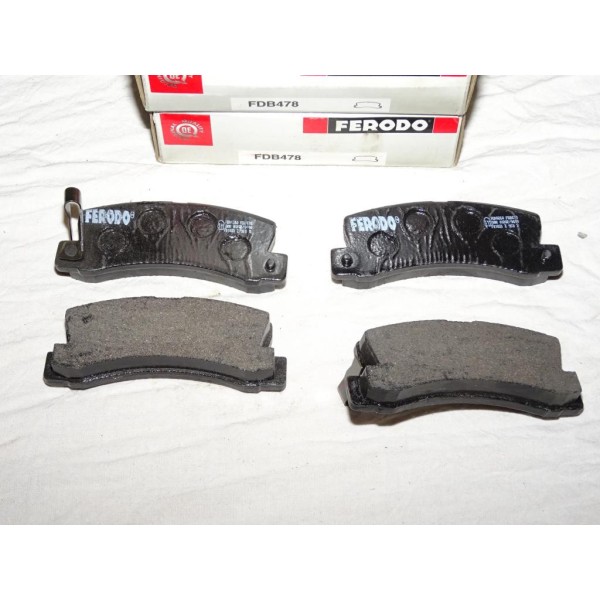 Jeux 4 plaquettes de frein arriere montage akebono FDB478 pour lexus RX300 toyota camry carina E carina 2 II celica corolla 100 