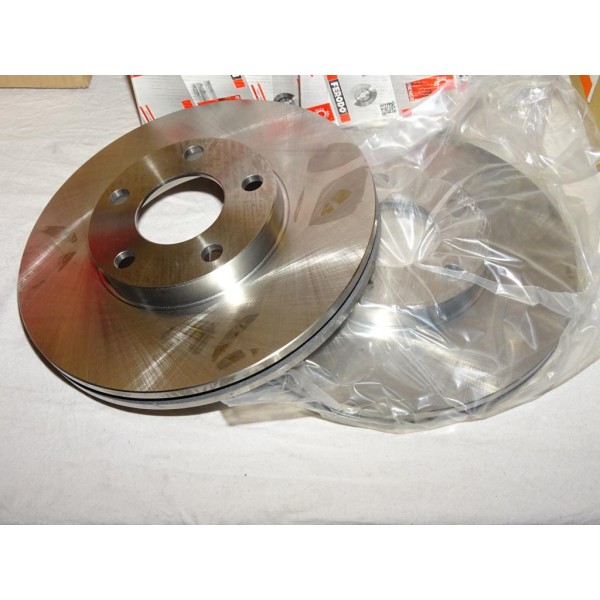 Paire disques de frein avant 282mm diametre ventilé DDF1014 pour volkswagen passat B5 3B2 3B5 audi A4 B7 8EC 