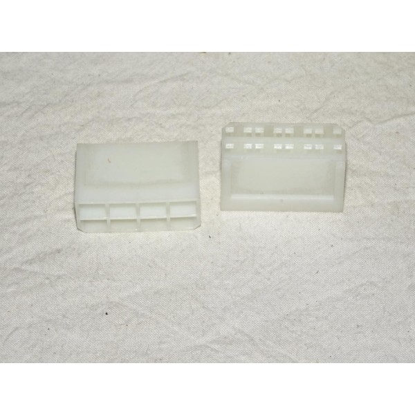 1 Boitier connecteur douille plate electrique branchement faisceau cable 8 poles universel 8JD008151-061 pour véhicules auto poi