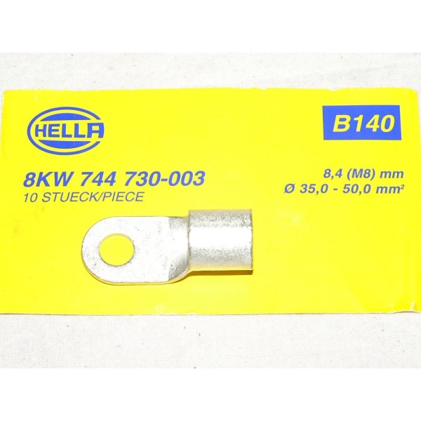 1 Fiche sertie connecteur electrique branchement faisceau cable 35-50mm² universel B140 8KW744730-003 pour véhicules auto poids 