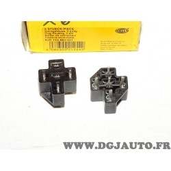 1 Boitier connecteur cosse electrique branchement relais telerupteur 8JD733963-001 pour véhicules auto poids lourd tracteur engi