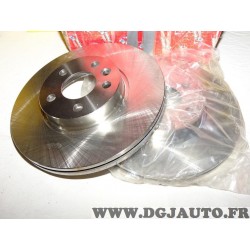 Paire disques de frein avant ventilé 313mm diametre DDF1160 pour volkswagen sharan transporter T4 seat alhambra ford galaxy