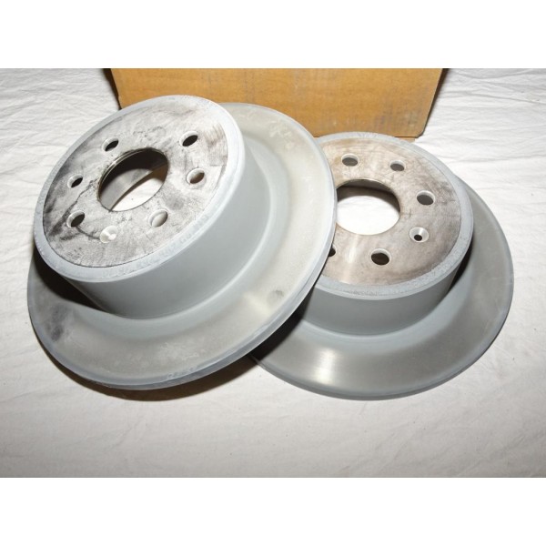 Paire disques de frein arriere plein 270mm diametre 90512909 pour opel vectra B dont break 