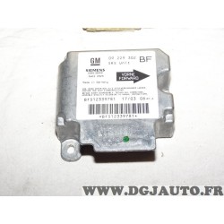 Centrale airbag boitier electronique siemens 5WK42925 9195635 pour opel astra G zafira A 