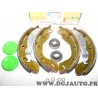 Jeux 4 machoires de frein arriere 200x29mm diametre 9196291 pour opel corsa C