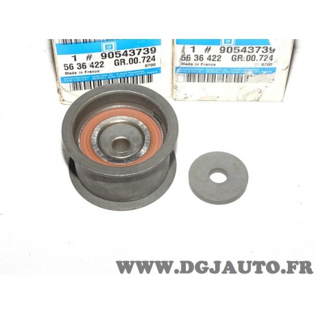 Galet enrouleur courroie de distribution 90543739 pour opel calibra A omega B sintra vectra A B saab 900 9000 9-5 95 2.5 2.6 3.0