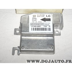 Calculateur centrale airbag 93172323 24439954 pour opel corsa C partir de 2001