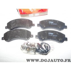 Jeux 4 plaquettes de frein avant montage bosch GDB1724 pour ford transit 6 VI volkswagen amarok 