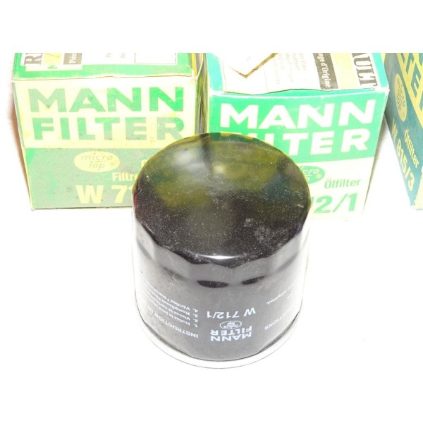 Filtre à huile W712/1 pour renault 14 18 20 30 R14 R18 R20 R30 fuego master trafic alpine A310 suzuki samurai SJ410 talbot simca