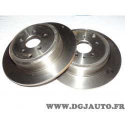 Paire disque de frein arriere plein 295mm diametre 8671010008 pour citroen evasion fiat ulysse peugeot 806 lancia zeta 