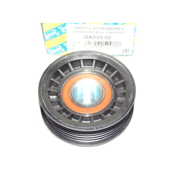 Galet enrouleur courroie accessoire GA353.52 pour opel astra F corsa B omega A senator B tigra A 1.4 1.6 2.6 3.0 essence 
