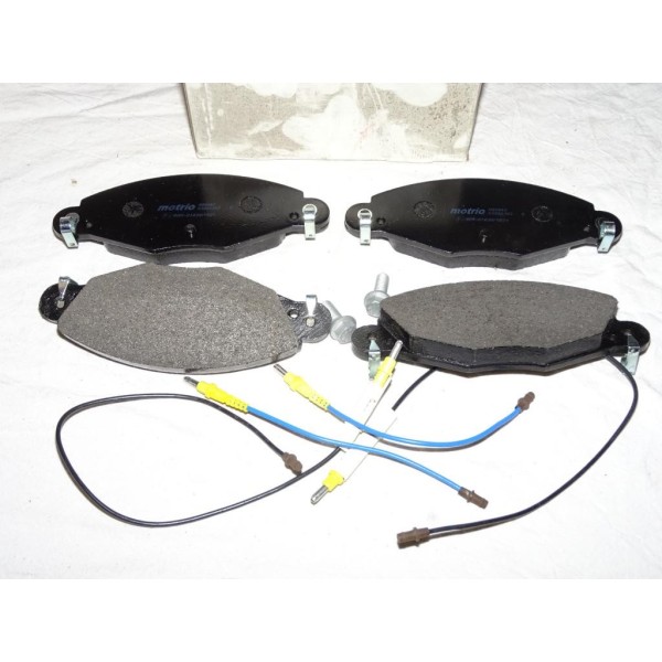 Jeux 4 plaquettes de frein avant montage bendix 8671005942 pour citroen C5 dont break 