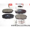 Jeux 4 plaquettes de frein avant montage mando FDB1869 pour hyundai elantra i30 kia carens 1 2 I II ceed cerato