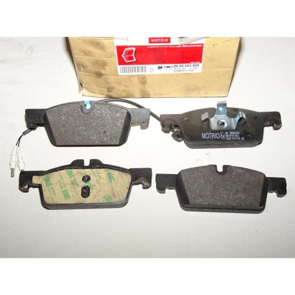 Jeux 4 plaquettes de frein avant montage teves 8660003509 pour peugeot 508 dont SW