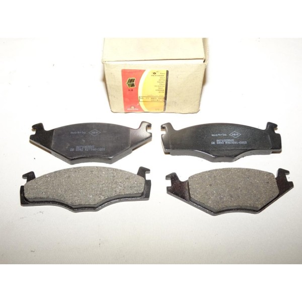 Jeux 4 plaquettes de frein avant montage volkswagen 8671003565 pour seat cordoba 1 ibiza 2 II volkswagen golf 1 2 3 I II III jet