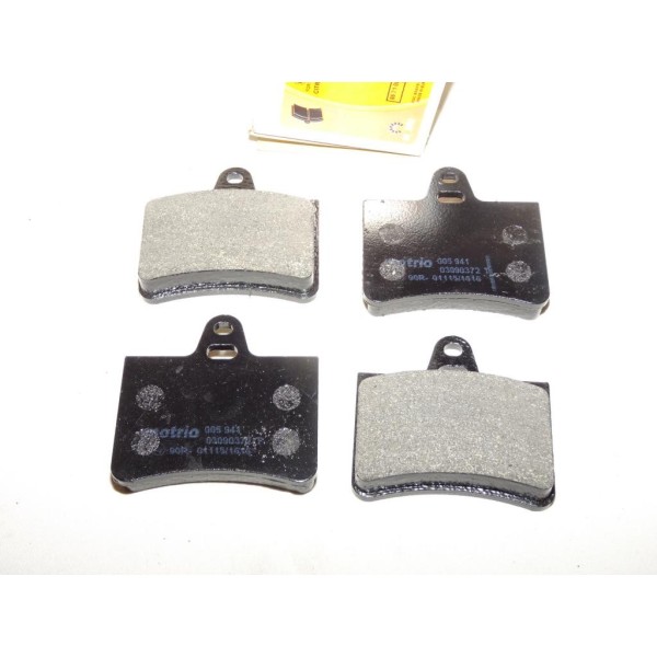 Jeux 4 plaquettes de frein arriere montage citroen 8671005941 pour citroen C5 