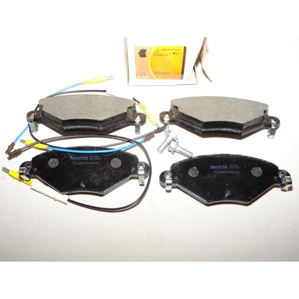 Jeux 4 plaquettes de frein avant montage bendix 8671005940 pour citroen C5 partir de 2001 