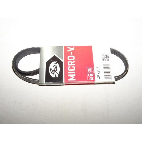 Courroie accessoire 4PK905 pour citroen jumpy dacia logan sandero dodge caravan fiat palio scudo uno mitsubishi eclipse nissan k