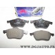 Jeux 4 plaquettes de frein avant montage teves NFP1055 pour ford galaxy seat alhambra volkswagen sharan 