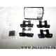 Kit pieds fixation barre de toit KIT3078 pour renault megane 2 II scenic 2 II de 2003 à 2008