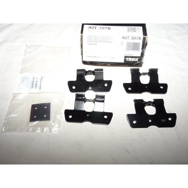 Kit pieds fixation barre de toit KIT3078 pour renault megane 2 II scenic 2 II de 2003 à 2008 