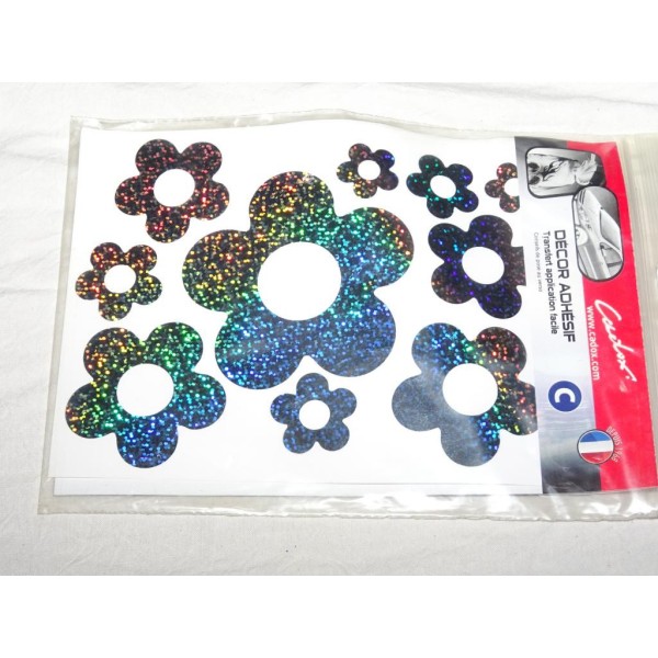 Kit autocollant adhesif decoration fleurs Cadox 1311.21 