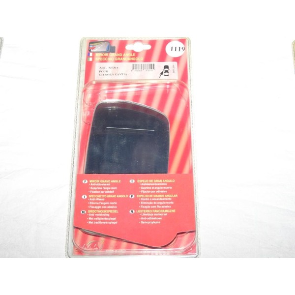 Vitre miroir glace retroviseur avant gauche 1119 537314 pour citroen xantia 