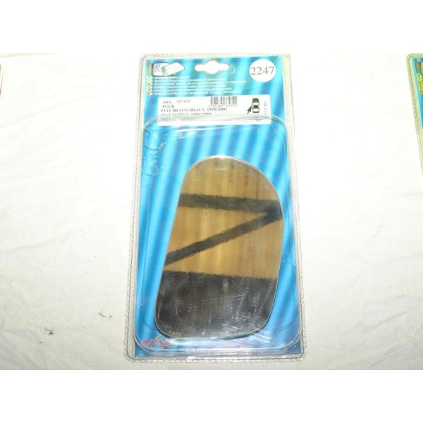 Vitre miroir glace retroviseur avant gauche MAD 2247 537472 pour fiat brava bravo marea partir 1995 