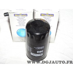 Filtre à huile moteur norauto 360 équivalent W730/1 pour audi 80 1.9TD 1.9TDI 1.9 TD TDI 