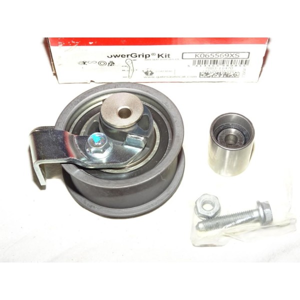 Ensemble galets tendeur + enrouleur courroie de distribution (non incluse) Gates K065569XS pour audi A6 seat arosa volkswagen bo