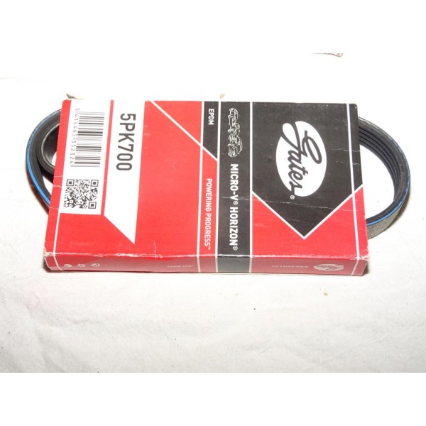 Courroie accessoire Gates 5PK700 pour citroen BX peugeot 405 rover 218 D 418 D 1.7TD 1.7 TD diesel 