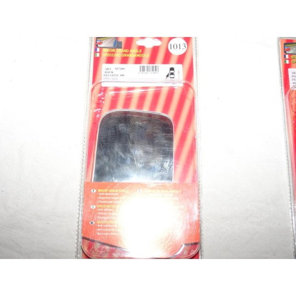 Vitre miroir glace retroviseur grand angle avant gauche MAD 1013 537289 pour peugeot 106 de 1991 à 1996