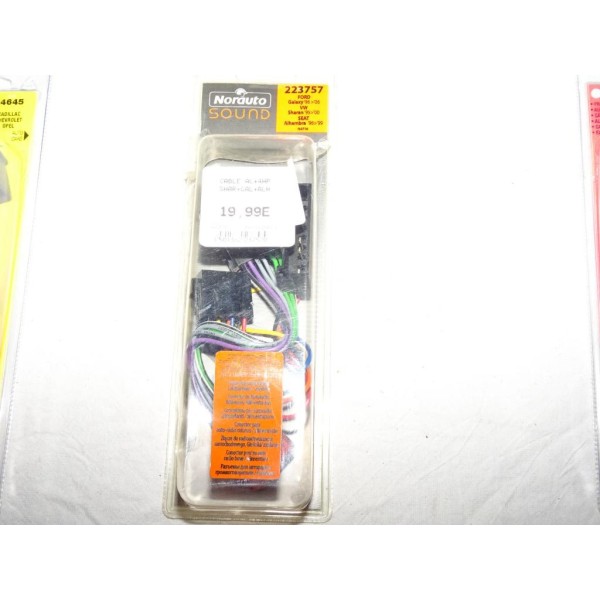 Faisceau connecteur branchement poste radio autoradio Norauto 223757 pour ford galaxy volkswagen sharan seat alhambra 