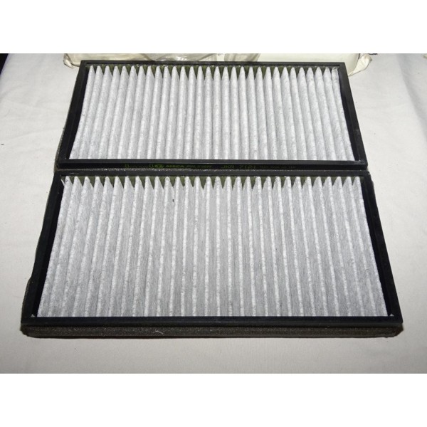 Paire filtres habitacle interieur Mecafilter JKR7121 pour BMW E65 E66 serie 7 alpina B7 