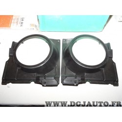 Paire bols support enceinte haut parleur 165mm diametre porte avant Norauto 26.150.B pour volkswagen polo partir 1999