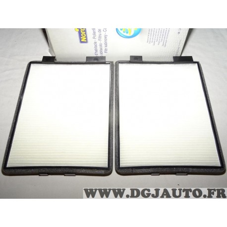 Paire filtres habitacle interieur Norauto FP107 pour BMW E39 serie 5 de 1995 à 2004 alpina B10 D10 