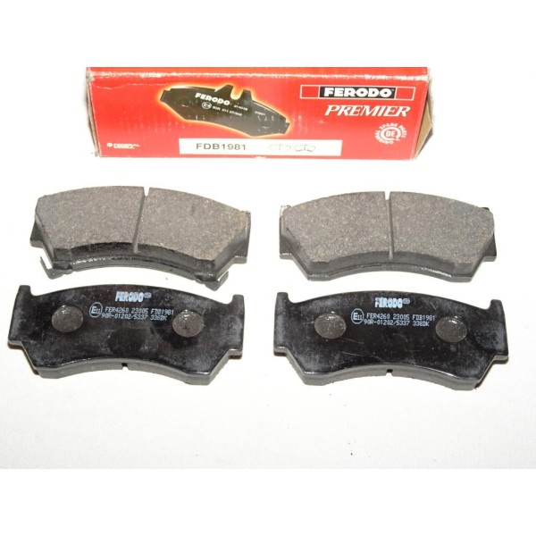 Jeux 4 plaquettes de frein avant montage sumitomo Ferodo FDB1981 pour suzuki baleno nissan almera N15 