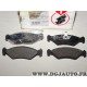 Jeux 4 plaquettes de frein avant montage teves Klaxcar 1er 24819Z pour ford fiesta 3 4 III IV ka mazda 121