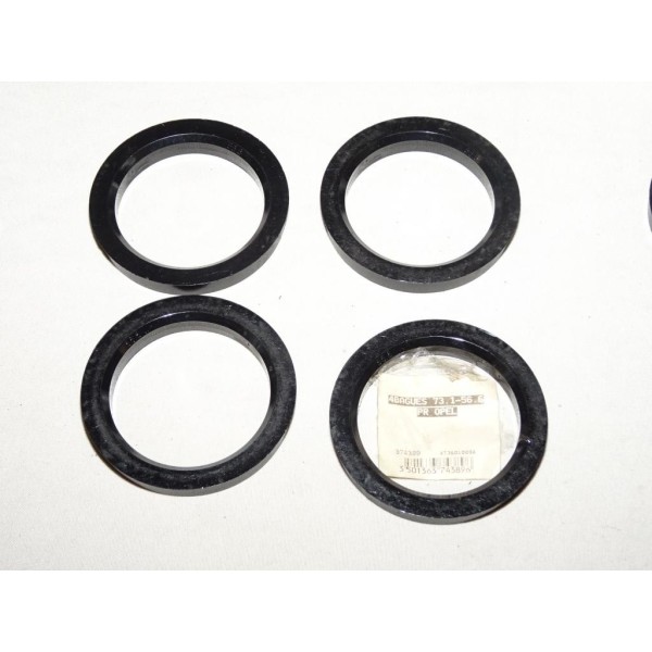 Lot 4 bagues centrage entretoise de jante roue 73.1-56.6 NGTS 15804 374389 pour opel 