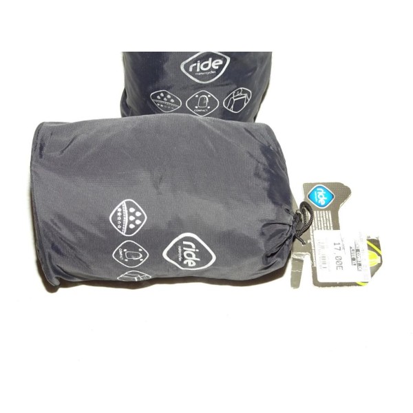 1 Pochette mini combinaison de pluie comapct taille XL Ride 499128 pour moto scooter (taille petit selon avis client) 