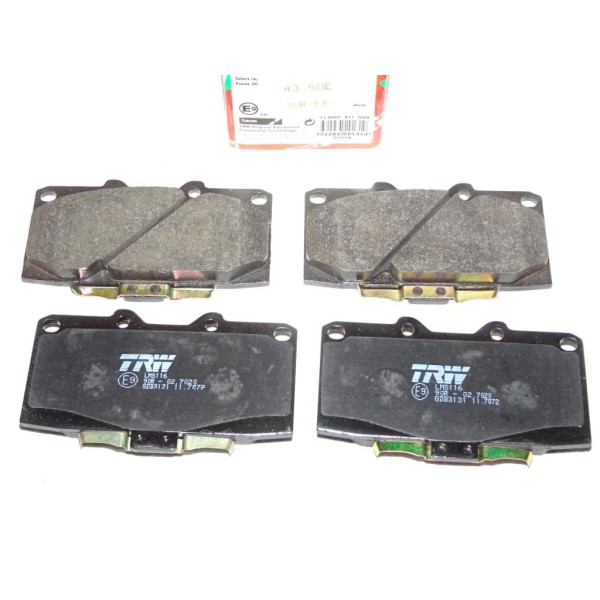 Jeux 4 plaquettes de frein avant montage sumitomo TRW GDB3131 pour nissan 200SX silvia S14 S15 subaru impreza GD GG 