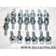 Lot 20 boulons conique M12X1.25 SW19 fixation roue jante Norauto 320377 801116811Z